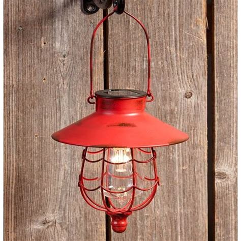 red solar lanterns outdoor